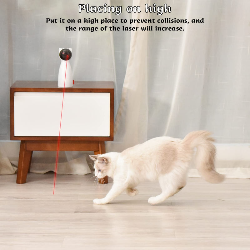 AOLIGY Automatic Cat Laser Toy Interactive Cat Toys for Indoor Cats / Kitty / Dogs - PawsPlanet Australia