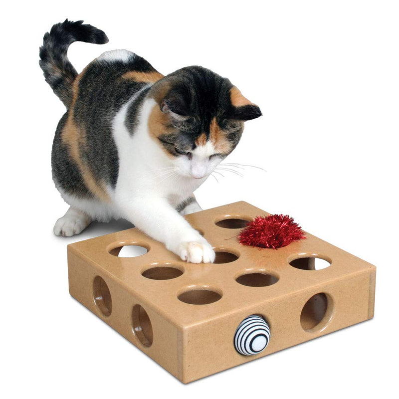 Smart Cat Peek and Play Toy Box - PawsPlanet Australia