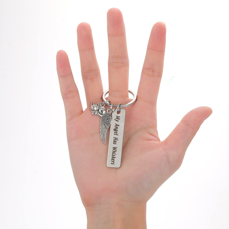 Cobee Cat Memorial Gift Keychain, Loss of Pet Key Chain Pet Loss Sympathy Gifts for Cat Pet Lover Women Men - PawsPlanet Australia