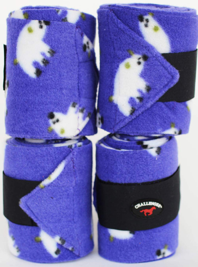 CHALLENGER Horse Tack Grooming Leg Set of 4 Polo Wrap 95R25 - PawsPlanet Australia