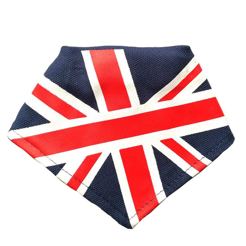 DELIFUR Dog British Flag Bibs Dog Wedding Bandana Scarf Adjustable Cat Collar Neckerchief Pet Dress-up Clothes for Wedding Party or Halloween Large dog Costumes(XL) XL - PawsPlanet Australia