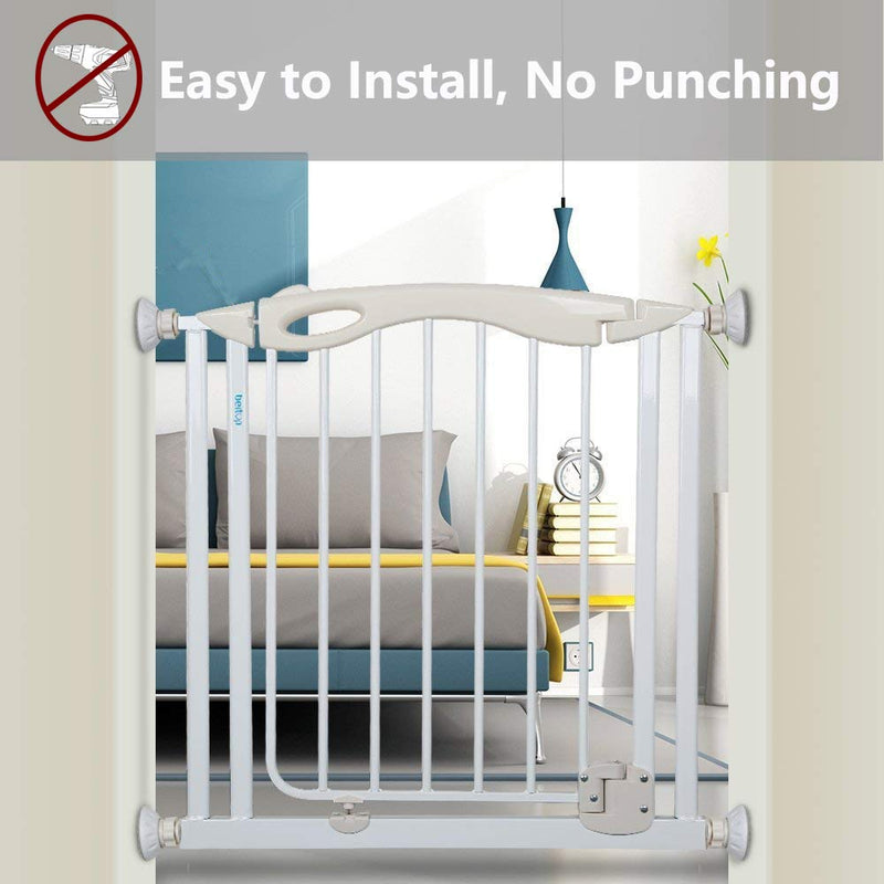 [Australia] - Wall Cups for Baby Gates, 4Pcs Safety Wall Bumpers Guard fit for Pressure Gates 