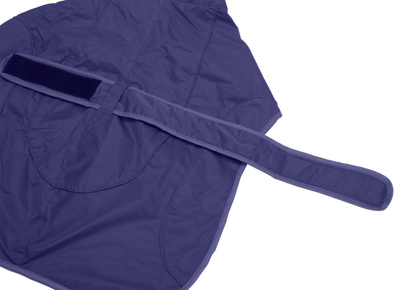 Morezi Greyhound Winter Coat, Whippet Coat with Padded Fleece Lining, Water Resistant Dog Jacket with Adjustable Bands and Reflective - Navy - Xsmall XS - PawsPlanet Australia