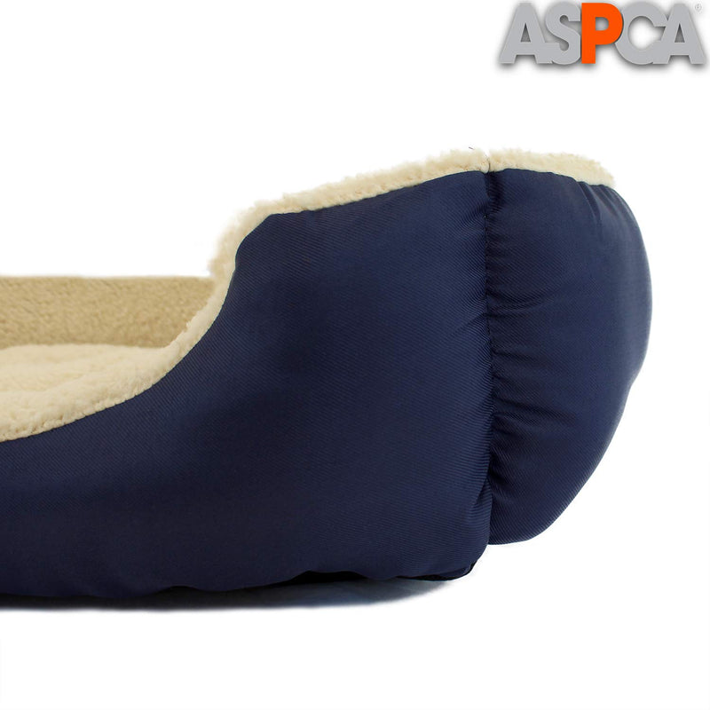 [Australia] - ASPCA Microtech Dog Bed, for Small to Medium Pets Blue 