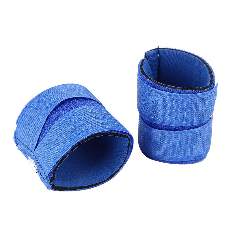 2Pcs Dog Front Leg Braces Canine Paw Compression Wraps Pet Knee Pad Dog Elbow Protector Prevents Injuries Sprains Helps Loss Stability(Blue L) Blue L - PawsPlanet Australia