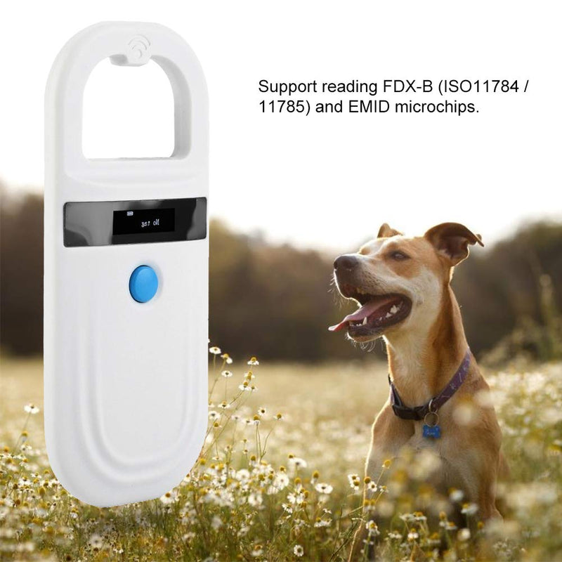 Chip reader for animals animal pet tag chip reader microchip reader microchip scanner microchip scanner RFID 134.2Khz, pet tag ID microchip scanner for animal tracking FDX-B - PawsPlanet Australia