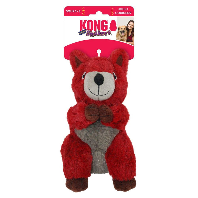 KONG Shakers™ Passports Red Squirrel - Medium - PawsPlanet Australia