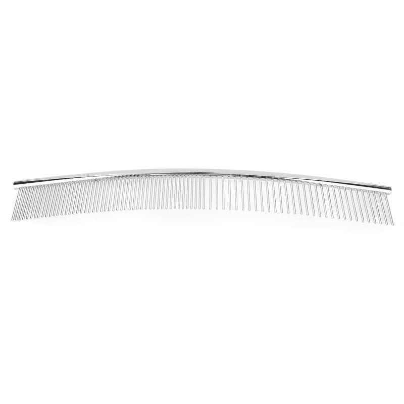 Pet Grooming Opening Knot Comb Curved Comb Pets Dogs Combs, Removal Brush Knot Comb Puppy for Pets Dogs Grooming(Half thin and half dense, curved comb) Half thin and half dense, curved comb - PawsPlanet Australia