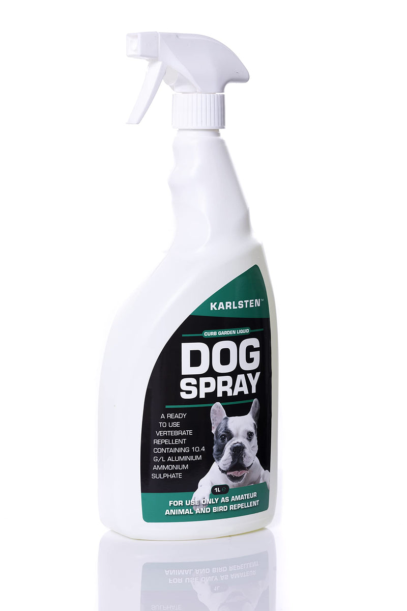 Karlsten Dog Deterrent Spray Anti Fouling Training Spray & Dog Repellent Spray Stops Dogs Fouling Your Garden 1 Litre - PawsPlanet Australia