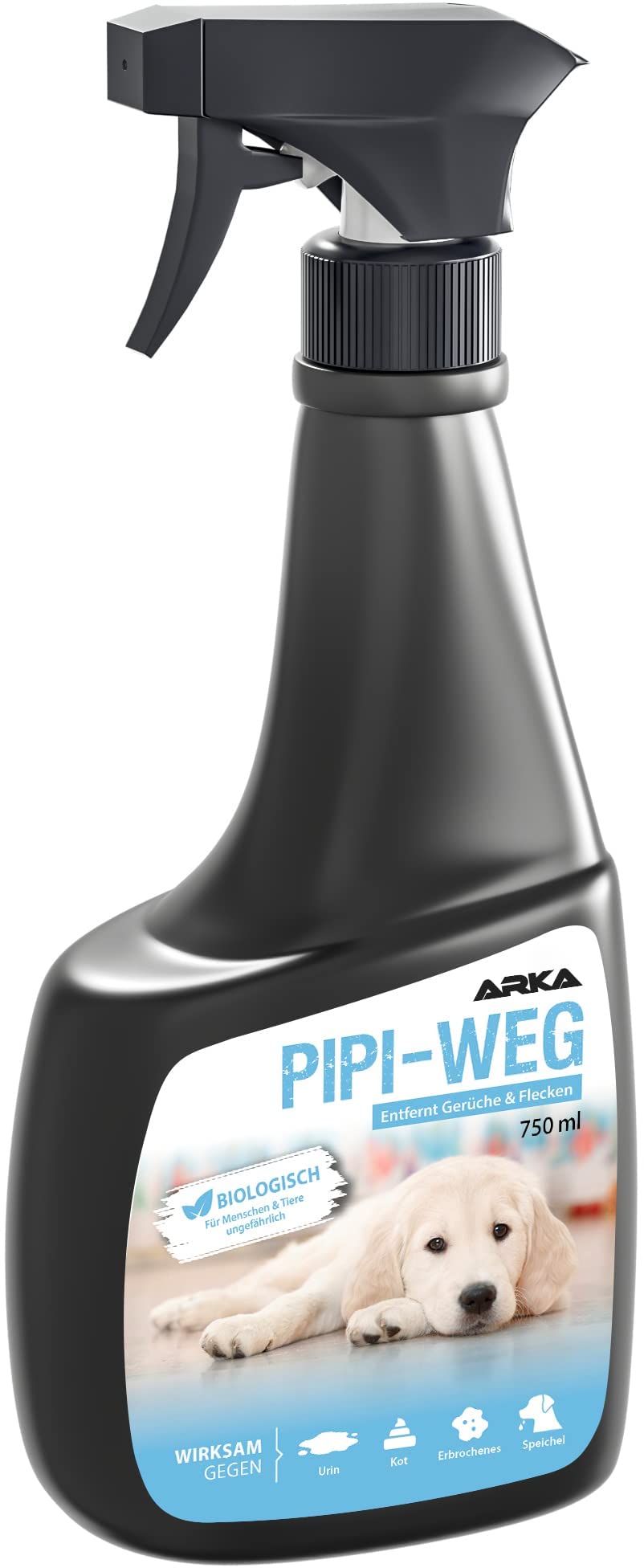ARKA PIPI-Way Dog | Dog stain and odor remover 750 ml - PawsPlanet Australia