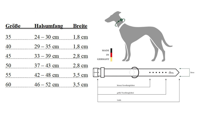 Hunter Capri Dog Collar, XX-Small, Red - PawsPlanet Australia