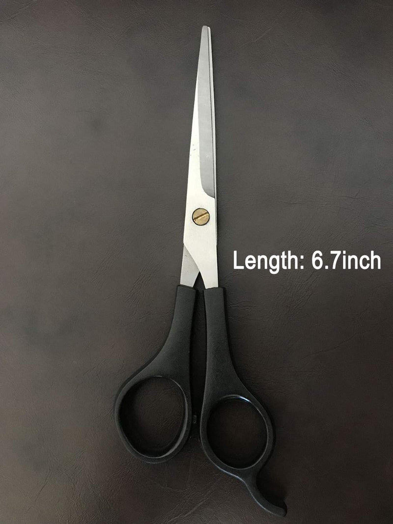 [Australia] - Yeahbudddy Pet Grooming Scissors,Dog Cat Human Hair Shears Made of Japanese Stainless Steel,Straight Thinning Blade,Lightweight, Fashionable and Durable for Professional Groomers and Barber scissors-set 