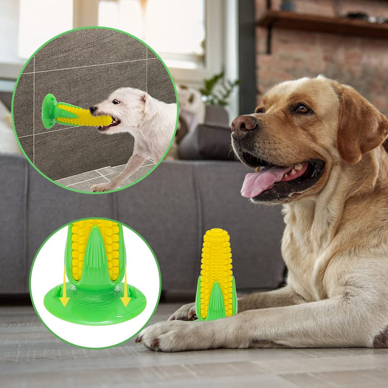 Dog Toys for Aggressive Chewers - 2 Pack Interactive Dog Chew Toys for Small Medium Large Breed, Heavy-Duty Natural Rubber Toys for Teeth Cleaning and Training Food Treat, Indestructible Puzzle Toys - PawsPlanet Australia