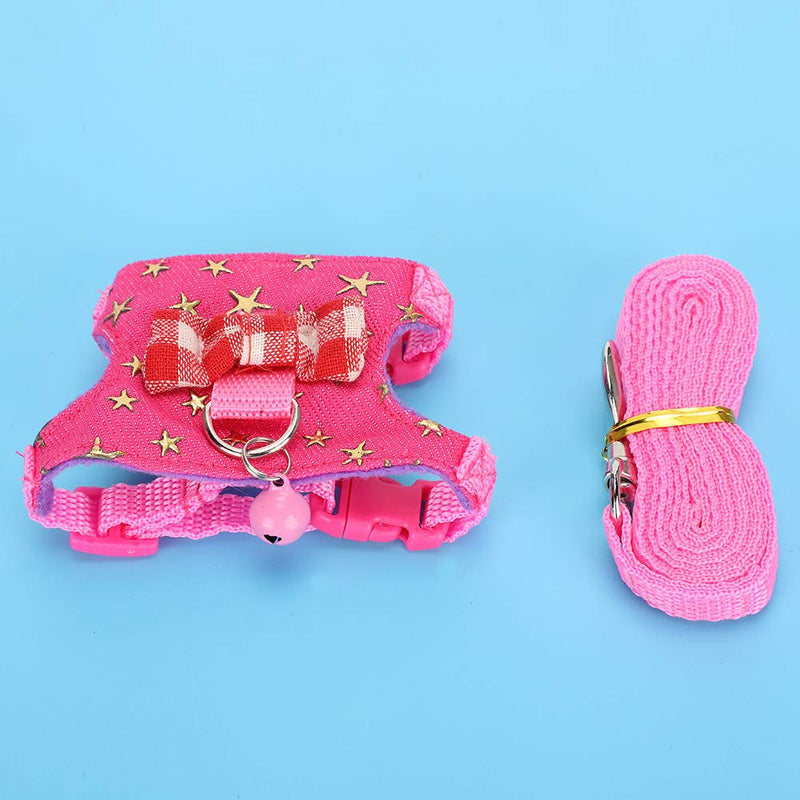 Small Animal Harness Pet Squirrel Vest Harness Small Animals Harness and Leash Set Hamster Harness Leash for Ferrets, Guinea Pigs, Small Animals (SS - PawsPlanet Australia