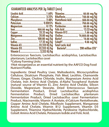 [Australia] - Healthy Breeds Probiotic Digestive Support - Over 200 Breeds - 60 Tasty Liver Flavor Chewable Tablets Toy Fox Terrier 