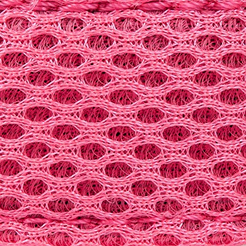 [Australia] - Pet Life 'Aero Mesh' 360 Degree Dual Sided Comfortable And Breathable Adjustable Mesh Dog Collar Medium Pink 