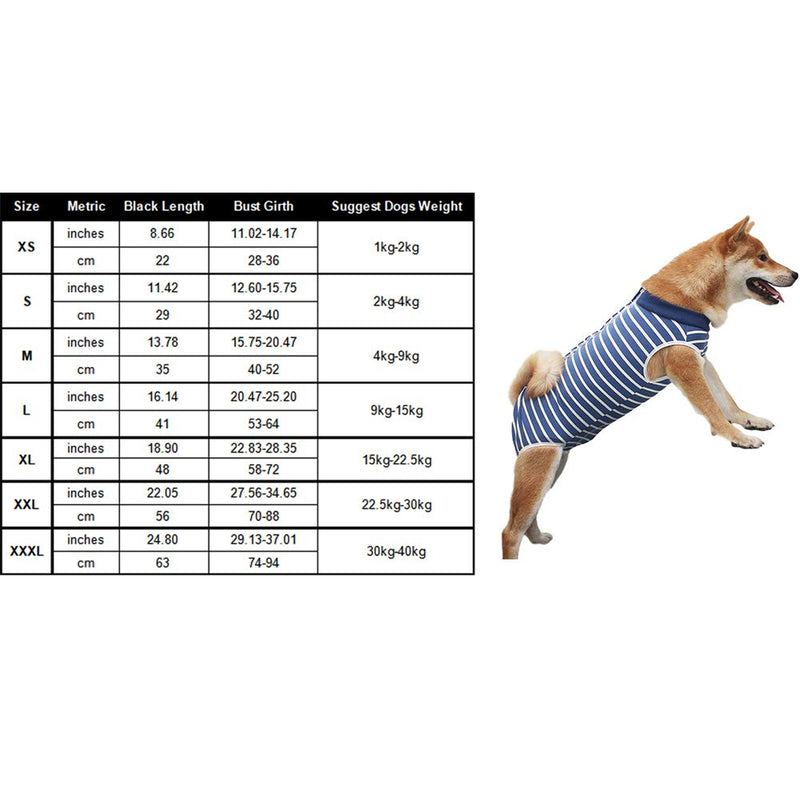 Recovery Suit for Dogs Cats After Surgery,Male & Female Dogs Post-Operative Clothes,Pet Dog Pajamas Stripes,Surgical Pet Wear for Abdominal Wounds & Weaning L Camouflage - PawsPlanet Australia