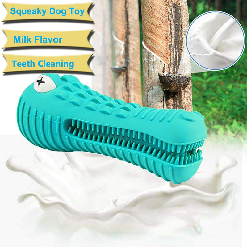 EZSMART Dog Toys Indestructible Squeaky Dog Toothbrush Teething Boredom Interactive Dog Chew Toys for Teeth Cleaning for Medium Large Breed Aggressive Chewer - PawsPlanet Australia