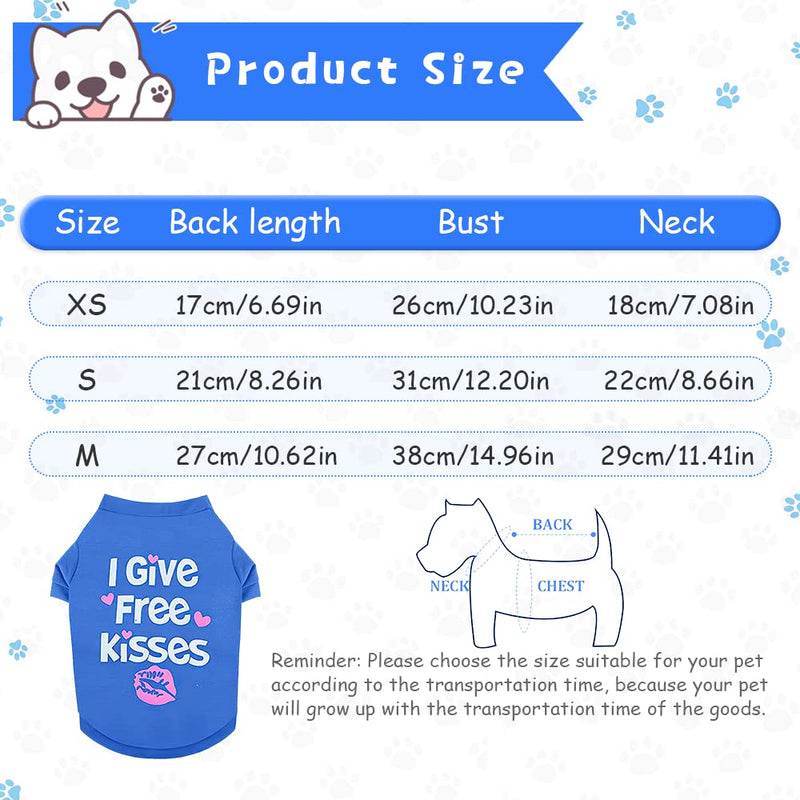 Sebaoyu 4 Pieces Dog Shirt for Small Dogs, Chihuahua Puppy Clothes for Girl Boy, Summer Tiny Dog Clothes Outfit, Extra Small Pet Yorkie Teacup Clothing Male Female X-Small Eat - PawsPlanet Australia