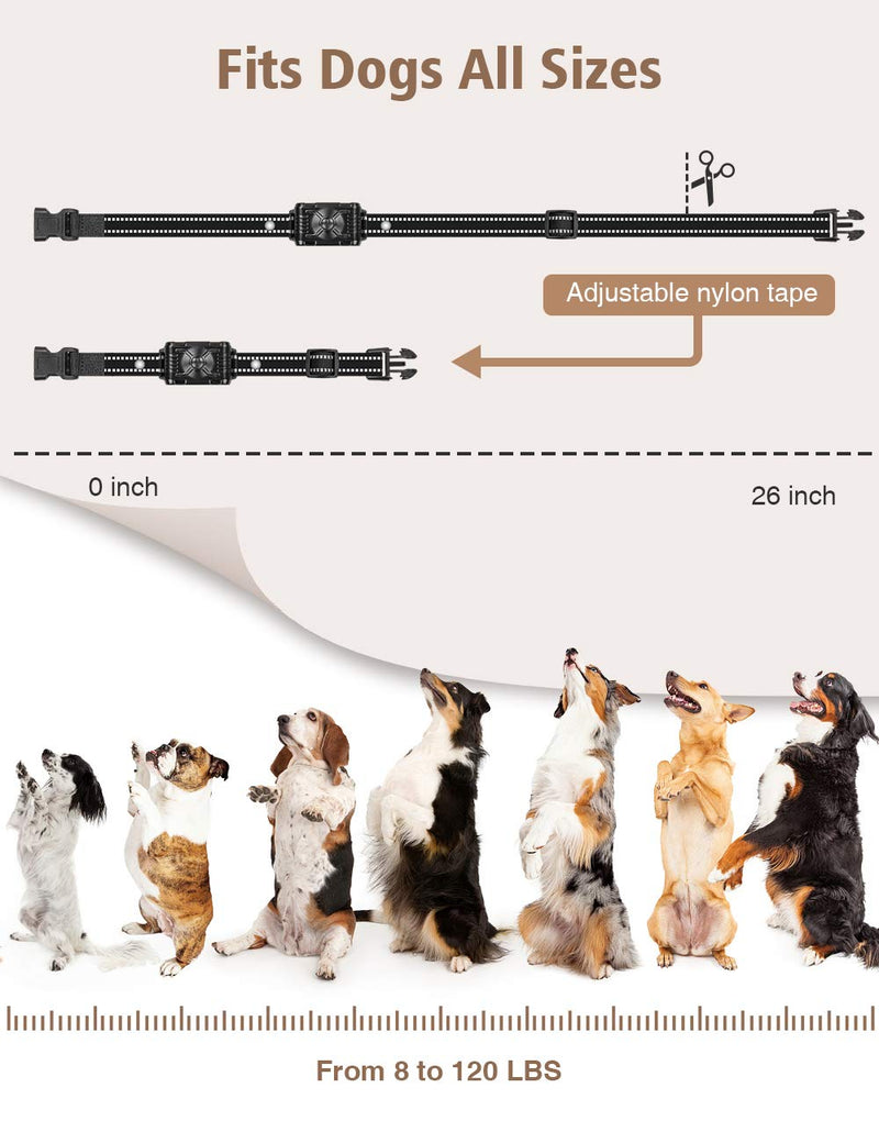 SOYAO Anti Barking Dog Collars with 800M Remote Control, Dog Barking Deterrent Devices with Spray/Vibration/Sound Modes for Dog Training, Bark Collar for Small Medium Large Dogs. - PawsPlanet Australia