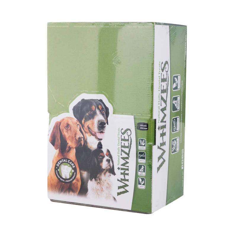 WHIMZEES Natural Dental Dog Treats Rice Bone, 1 x 50 & Natural Dental Dog Treats Veggie Ear, 1 x 18 3 kg (Pack of 1) + Dog Treats Veggie Ear - PawsPlanet Australia