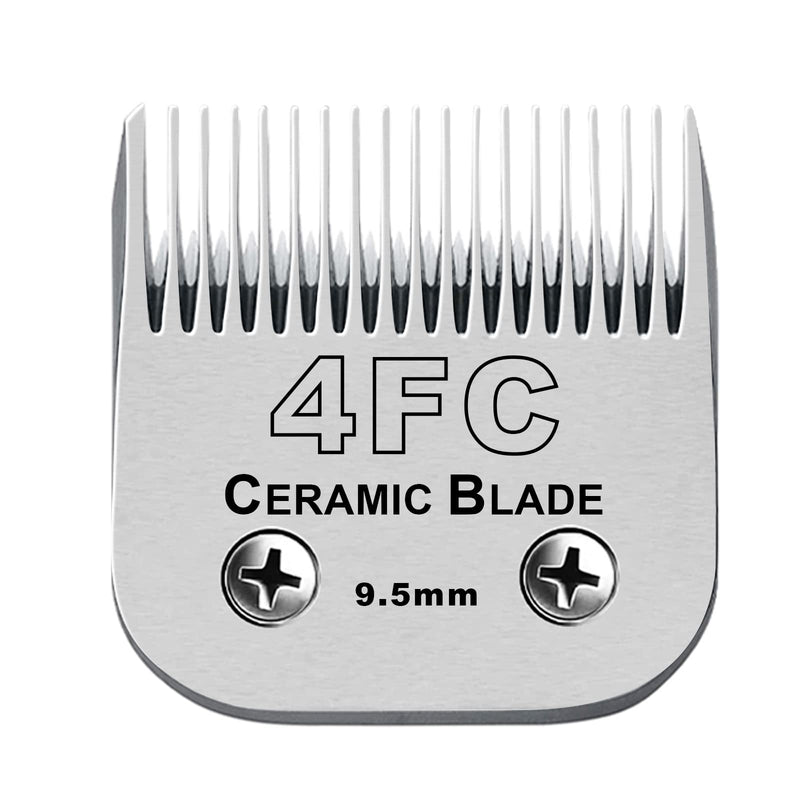 BESTBOMG Replacement Blades for Hair Clippers for Grooming Dogs Compatible with Oster Pet Hair Clippers Compatible with Wahl and Andis Dog Clippers (4FC 9.5 mm) - PawsPlanet Australia