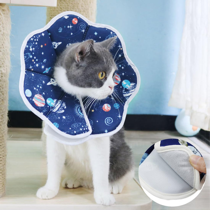 JOCXZI Cat Dog Recovery Collar After Surgery - Neck Brace Cats - Soft Pet Collar, Pets Protective Collar Cats, Cat Cone Collars for Anti-Bite Licking Wound Healing (M) - PawsPlanet Australia
