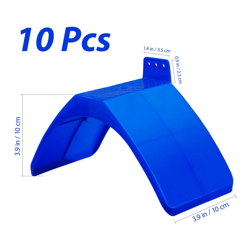 POPETPOP 10 Pcs Plastic Bird Perch- Dove Rest Stand Lightweight Portable Plastic Pigeon Stand Frame Pigeon Perches Dove Roost Dwelling for Dove Swallow Birds, PP Material Safe to Use - PawsPlanet Australia