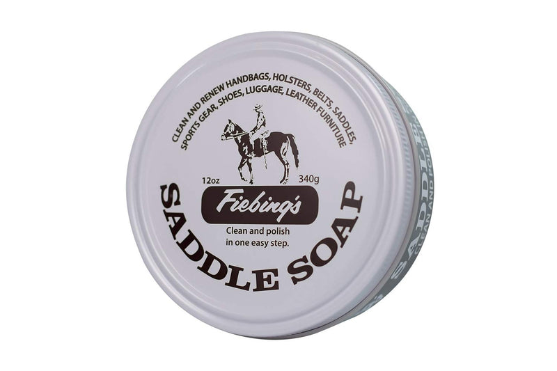 Fiebings Saddle Soap (White, 12oz) - PawsPlanet Australia