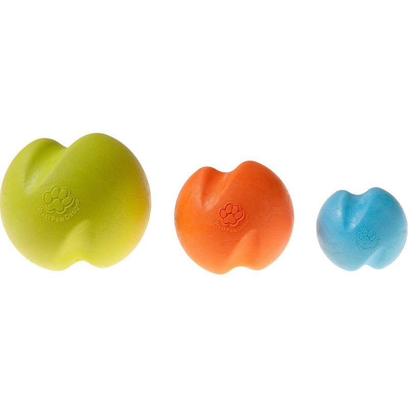 [Australia] - West Paw Design Jive Zogoflex Durable Ball Dog Chew Toy 3-1/4-Inch Tangerine 