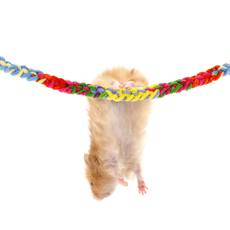 jiebor 6Pcs Sugar Glider Toys Cage Accessories Hanging Climbing Rope for Rat Ferret Hamster Parrot Small Birds Animal - PawsPlanet Australia