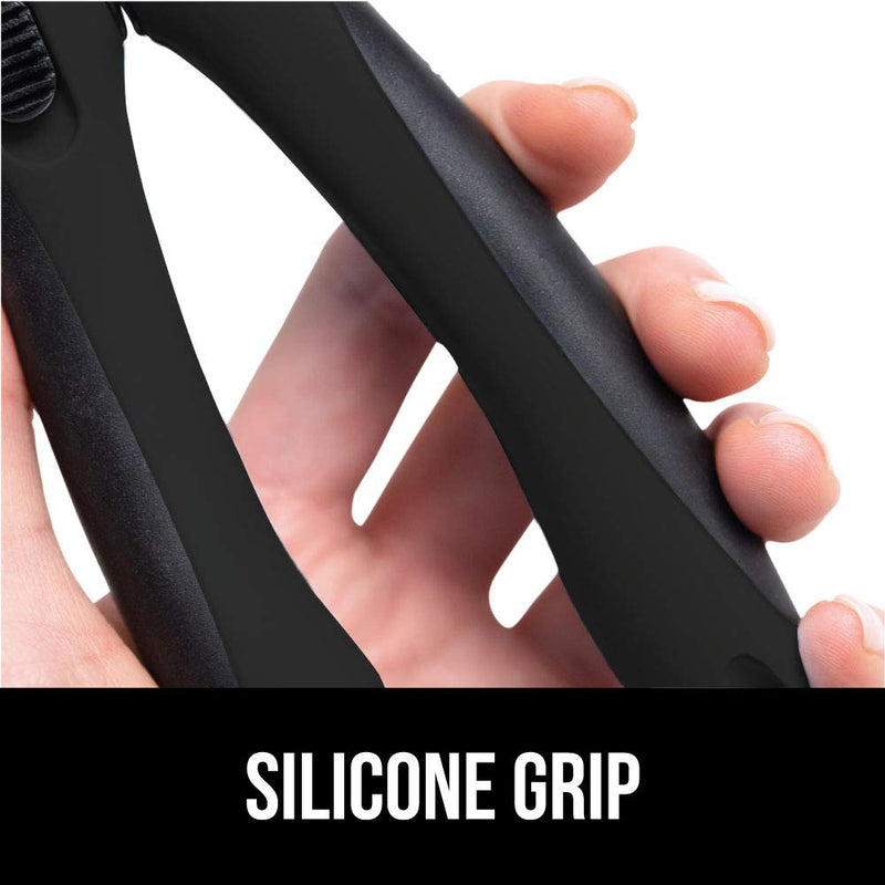 [Australia] - Gorilla Grip Premium Dog and Cat Nail Clipper, Built in Nail File, Slip Resistant Clippers, Safe Grooming at Home Safety Guard to Avoid Overcutting Professional Claw Trimmer Tool for Pet Nails, Black 1 