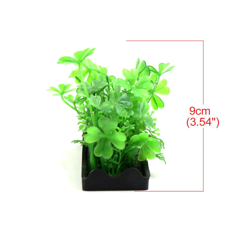 [Australia] - uxcell rium Plastic Plant Ornament Landscape Decor Home Decoration Green 