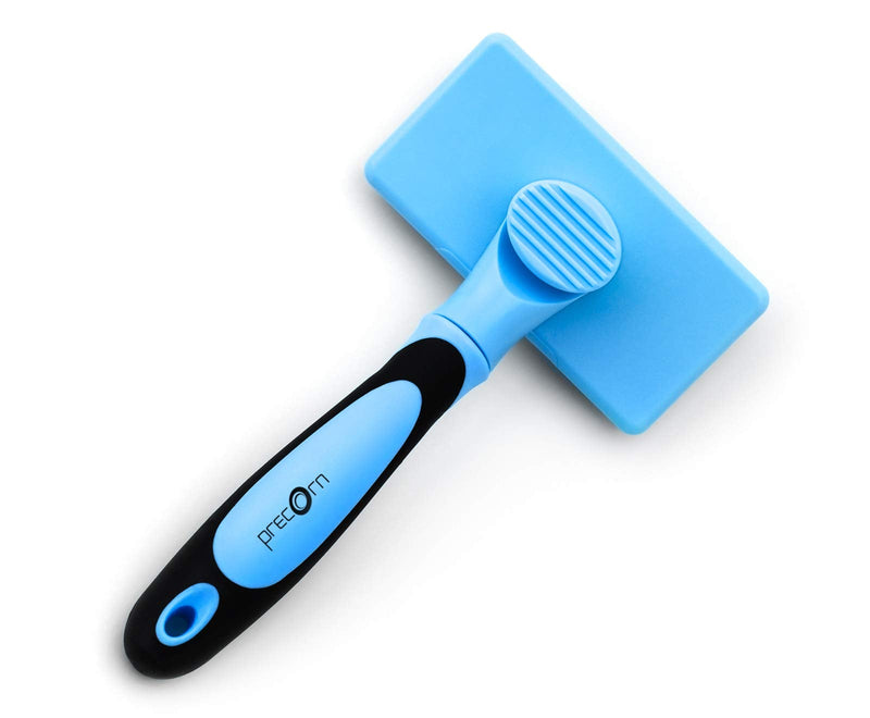 PRECORN self-cleaning dog brush dog hair brush grooming cat brush grooming brush dog comb - PawsPlanet Australia