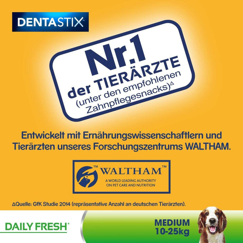 Pedigree Dentastix - Fresh Daily Dental Chews Medium Dog, 112 Sticks - 2.88 kg megapack (4 x 28 Sticks) - PawsPlanet Australia