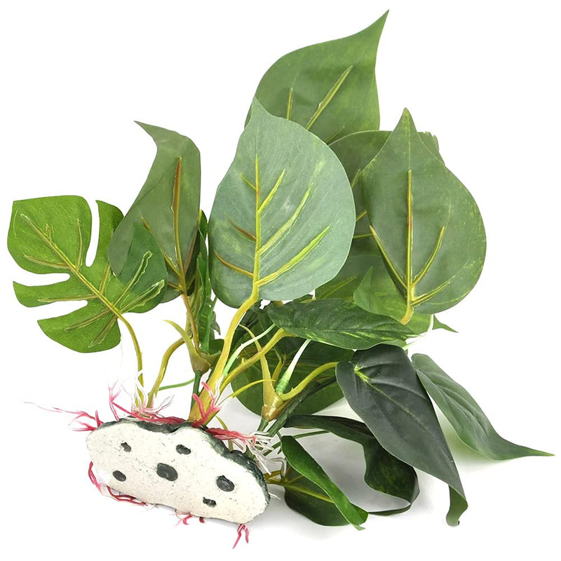 ANCLLO Aquarium Plastic Plant, Artificial Plant Lifelike Water Grass Decoration for fish tank - PawsPlanet Australia