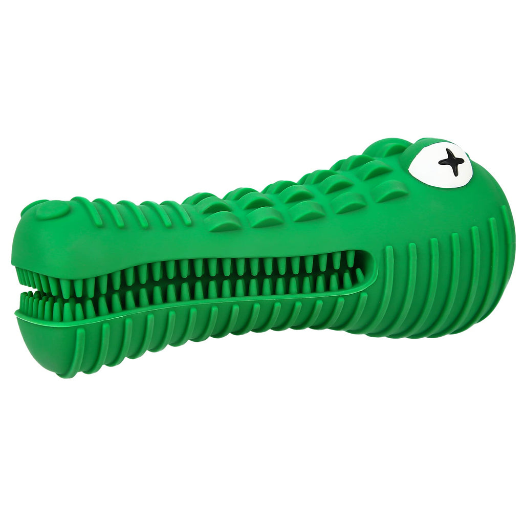 IOKHEIRA Dog Toy Squeaky Dog Toy Chew Toy Crocodile Shape - PawsPlanet Australia