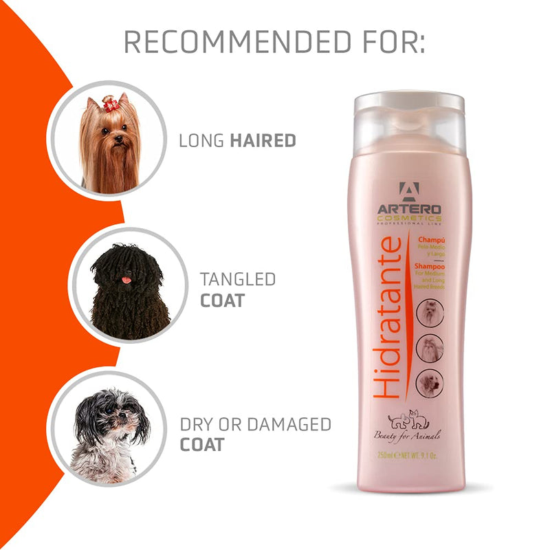 Artero - Moisturizing dog shampoo - PawsPlanet Australia