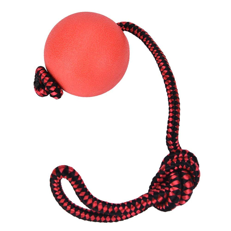 Enzege 3 Pcs Rubber Dog Rope Ball, Training Dog and Chew Toy - PawsPlanet Australia