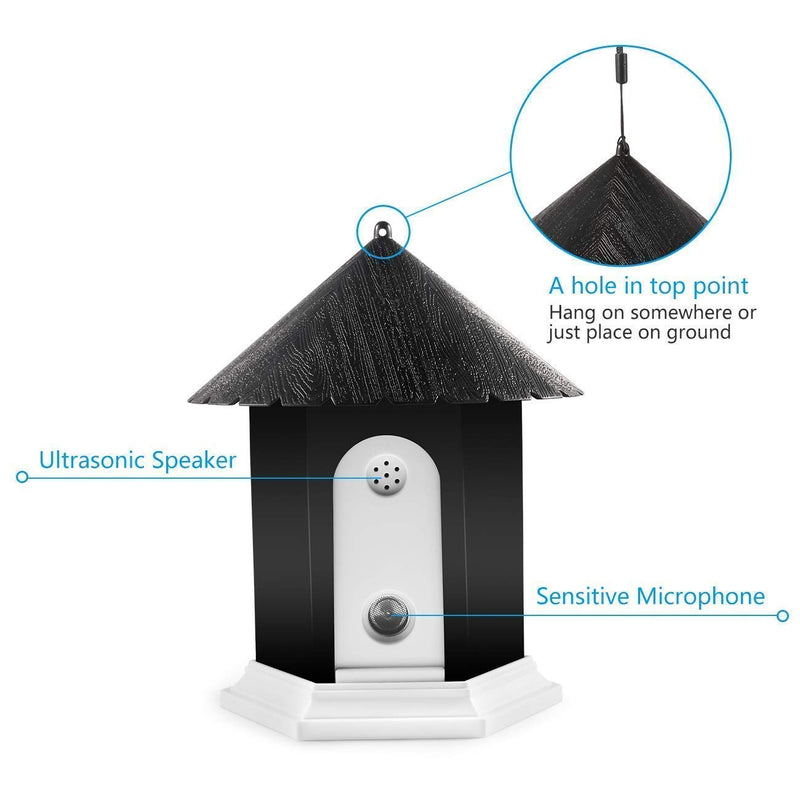 [Australia] - Anti Barking Device, Ultrasonic Anti Barking, Sonic Bark Deterrents, Bark Control Device, Dog Bark Contrl Outdoor Birdhouse 