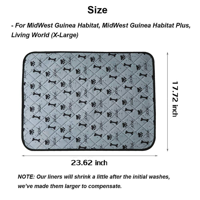 L7HWDP Washable Dog Pee Pad,Reusable Dog Training Pads, Machine Washable Puppy Potty Training Mats for Dogs,Cats - PawsPlanet Australia