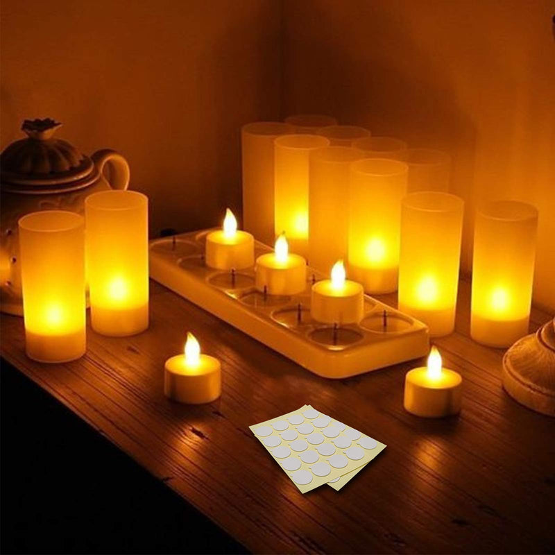 OWLKELA Pack of 280 wick stickers, candle wick stickers Φ 2 cm, stick firmly in hot wax, heat-resistant double-sided stickers with the small tail, 280 pieces - PawsPlanet Australia