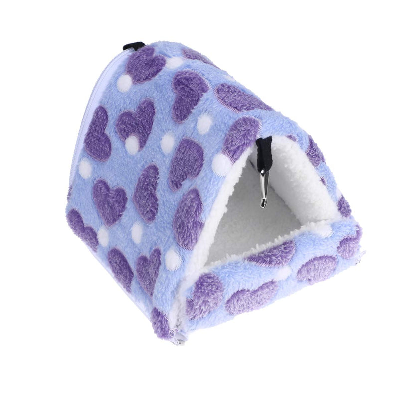 POPETPOP Bird Snuggle Sack - Guinea Pig Bedding Rat House Bed Winter Warm Fleece Small Pet Syrian Hamster Chinchilla Bed House Cage Bird Nest - 21x20cm S - PawsPlanet Australia