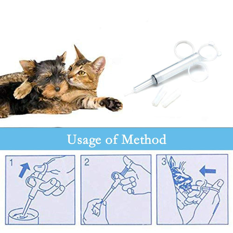 Refesta Pet Pill Dispenser Pet Feeding Liquid and Dispense Pills Dog Piller Gun Tablet Soft Tip Syringe Pet Medical Feeding Dispenser for Small Pet - PawsPlanet Australia