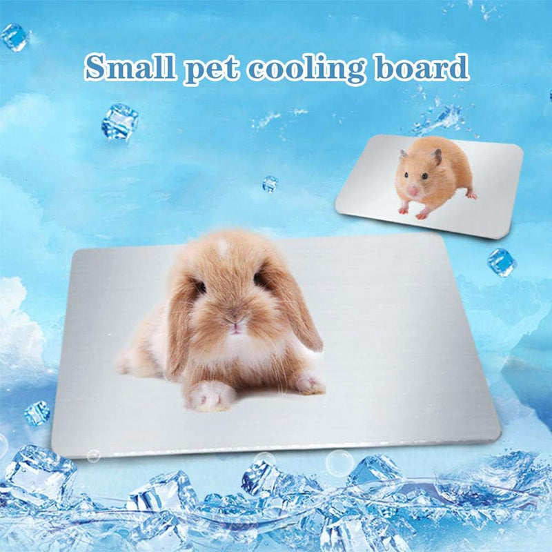 Rabbit Cooling Pad, PeSandy Hamster Cooling Pad Pet Cooling Mat for Rabbit Bunny Hamster Puppy Kitten Guinea Pig & Other Small Pets Stay Cool This Summer - Bite Resistance Pet Cool Plate Ice Bed - PawsPlanet Australia