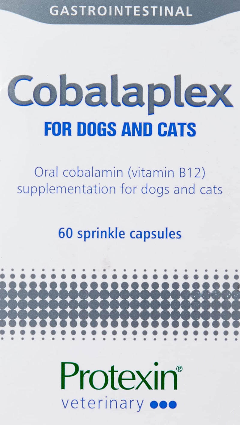 Protexin Cobalaplex 60 capsules, supplementary food for dogs and cats, oral cobalamin (vitamin B12) to support the digestive tract. - PawsPlanet Australia