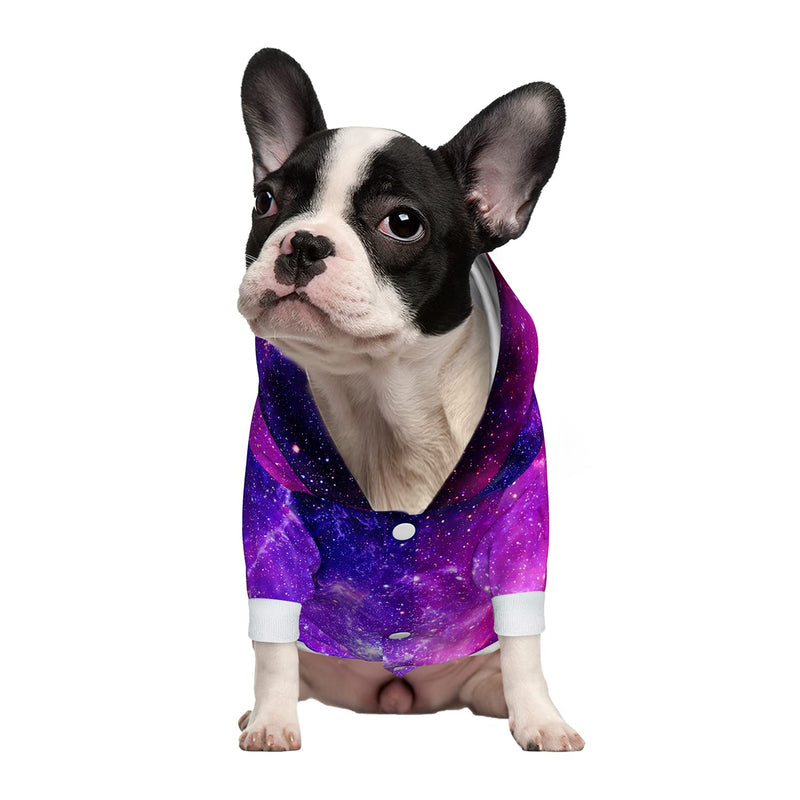 Dog and Owner Matching Hoodies with Light Flannel Inside, 3D Technology Dog and People Matching Sweatshirt, Pet and Pet Owner Matching Clothes, Pet and Owner Clothes are Separately Packed Small Pet-Milk - PawsPlanet Australia