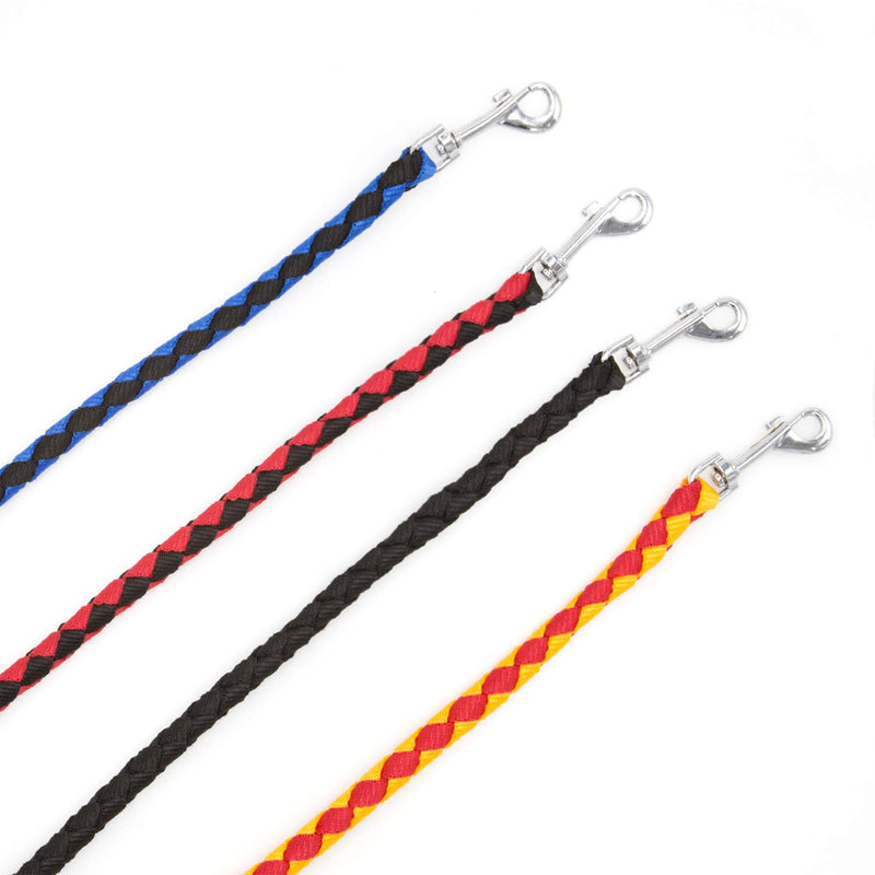 [Australia] - Paw Chaos Dual Dog Leash, Double Dog Leash - No Tangle Dog Walking Training Leash,Comfortable Shock Absorbing Bungee for Two Dogs Blue+black 