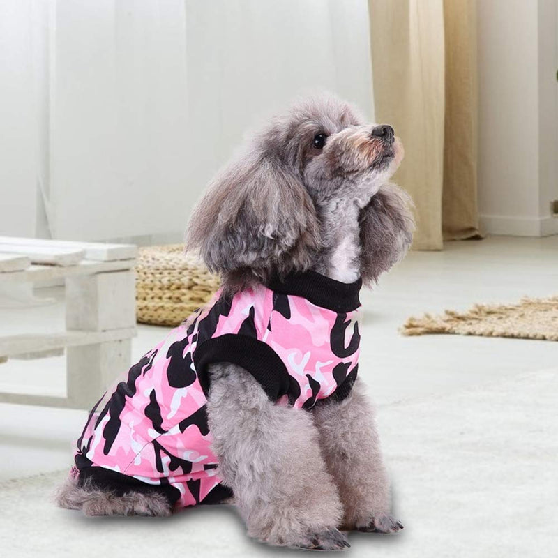 YOUTHINK Recovery Suit for Dogs After Surgery, Pet Recovery Suit Soft Clothes After Surgery Wound Protection for Dogs Cats (M-PINK) - PawsPlanet Australia