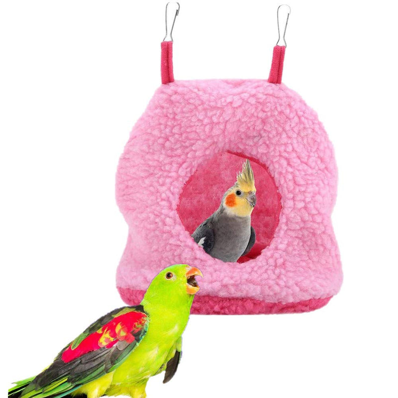 N\A Winter Warm Bird Nest House Hut Hanging Hammock Swing Parrots Bed for Cockatiels Cockatoo Lovebird - PawsPlanet Australia